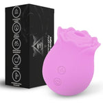 Rose Vibrators Toy | Sexual Pleasure Tools For Women | Quiet And Powerful Rose Sex Toy | Rose Toy Waterproof Adult Toys | Compact And Discreet Sex Toys For Women | Sex Toys Amazing Gift (Pink)