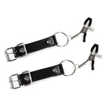 Sex Bondage Bdsm Bondaged Restraints Set Adults Sex Toy With Clitoral Clips,Leg Straps,Fetish Bondage Vagina Stimulator Role Play,Adjustable Leather Straps Rubber Tips,15-27Inches Sex Toys