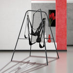 Sex Swing Stand With Sex Sling For Men Women&Couples,Adjustable Angle Sex Swing,Heavy Duty Steel Frame,Sex Furniture For Bedroom