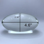 Large Round Glass Ball Crystal Exercise Release Egg Anal Plug Butt Expander Sex Toy