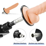 Sex Machine 3Xlr Connector Suction Cup Attachments,3.8 Inch Stainless Steel Suction Cup Adapter For Sex Machine,Thrusting Love Machine Accessory,Universal Sucker Dildo Holder