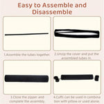 Sex Pillow Spreader Bar Bdsm Bondage Furniture Sex Toys With Handcuffs Ankle Cuffs Foam Cushion For Round Cylinder Pillow Adult Toys For Couples Women