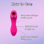 2-In-1 Dual Stimulator Personal Massager - G-Spot & Clitoral Pleasure Device - Powerful & Discreet Vibrator For Women