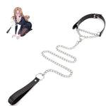 Bdsm Erotic Props, Stainless Steel Chain Collar Included, Bondage Restraints For Male And Female Couples Role Play, Adult Play Props, Restricted Movement, Master And Servant Play?Black?