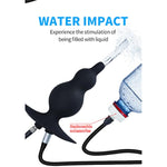 Inflatable Anal Plug With Pump And Anal Shower Enema Silicone, Fetish Bdsm Anal Sex Large Anal Plug Dilator, Prostate Stimulation Vaginal Anal Dildo Anal Sex Toy