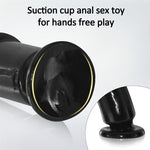 4PCS Jelly Butt Plug Training Set, Clear Anal Dildo, Anal Sex Toy for Beginners and Advanced Users with Suction Cup Base, Sex Toys for Couples