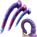 22In Silicone Super Long Tentacle Anal Dildo Butt Plug Strong Suction Cup Realistic Monster Octopus Dildos Anal Vaginal Prostate Massage G-Spot Sex Toys For Beginner Advanced Men Women (S)