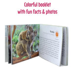 Wild Animals Memory Matching Game – 80 Cards (40 Pairs) With Real Photos – Includes Educational Booklet With Animal Facts – Fun & Cognitive Game For Kids And Adults