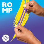 ROMP Remix Penis Ring Set | 3 Different Sized Cock Rings for Long Lasting Stronger Erections | Adult Sex Toys for Men & Couples Pleasure | Stretchy Silicone Stimulation Device | Waterproof | Purple