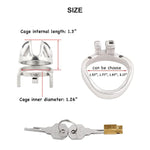 Short Male Chasity Cage Penis Lock Device 304 Stainless Steel Adult Game Sex Toy J4045