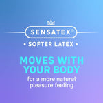 Condoms Super Sensitive | Extra Lubricated Latex Condoms 12 Pack