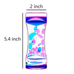 3 Pack Liquid Motion Timer, Penguin Bubbler & Moving Sand Desk Toys