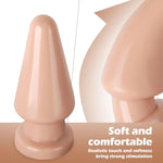 Huge Butt Plug Sex Toy - Big Anal Plug With Strong Suction Cup, Large Butt Plug For Men And Women, Masturbation Anal Sex Toys For Male Female