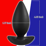 Anal Plug Butt Plug With Safe Curved Base Prostate Massager Dilator Sex Toy For Women Men Masturbation (L)