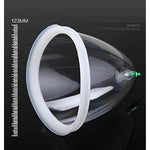 Woman Breast Pump Enlargement Cup Twin 2 Suction Cup With Manual Pump Set Body Cupping Massager Breast Feeding Pump