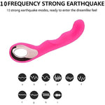 3 In 1 Triple Finger Patting Dildo Vibrator Wand Sex Toys For Womans, Clitoral Stimulator, G Spot Flap Vibration, Nipple Stimulator, Anal Pleasure, Ideal For Womens Or Couples. (Rose)