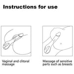G - Spot Vibrator with 10 Vibration Modes, Rechargeable & Waterproof Silicone Adult Toy for Women, Clitoral & Vaginal Massage