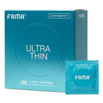 Dotted Pleasure&Ultra Thin&Ribbed Condoms, For Ultra Sensitivity, Natural Latex, Lubricated Condoms - 108 Count