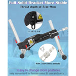 Sex Machine Intellgent Wired-Wireless Controlled Thrusting Machines For Men Women W/ Anti-Rotation System Dildo Vibrator Clamp Attachments Love Machine For Couples (Wired Remote 2 In 1)