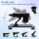 Sex Machine Thrusting Automatic Dildo Machines With Remote Control, Remote Control Thrusting Sex Machine With Attachments, Automatic Dildo Machine Adult Machine With 3 Xlr Connector (4 Set)