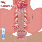 Sex Toys 11.3’’ Huge Thick Dildo - Adult Toys Silicone Realistic Dildos Big Giant Dildo With Strong Suction Cup, Women Sex Toys Anal Dildo For Sexual Pleasure, Long Large Dildo For G Spot Anal Play