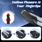 Urethral Vibrator, 2 In 1 Penis Plug 10 Vibration Modes Urethra Sound For Cock Prolonged Endurance, Male Urethral Stretcher Vibrator Male Sex Toys