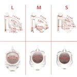 Male Chastity Device Cock Cage With 4 Different Sizes Of Wider Rings Adult Sex Toys Lion'S Head Chastity Cage Used To Exercise Male Penis For Sm Bondage Enthusiasts (L,White)