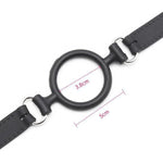 Open Mouth Gag O-Ring Gag Open Mouth Silicone O Rings Sex Gags Muzzles Silicone Sex Toys Bondage Gags Bondage Restraints Sm Ball Gags For Sex Games