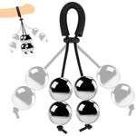 686G/24.19Oz Metal Penis Stretcher Devices- Adjustable Penis Physical Exercise Tools,Penis Stretcher Wearable Male Sex Toys(4Pcs Ball)