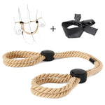 Bdsm Bondage Set Women Sex Toys, Bdsm Toys Kit Adult Sex Toys With 1Pcs Adjustable Handcuffs Anklets Bondage Rope & Sex Blindfold, Bondage Restraints Sex Rope & Eye Mask Bondage Gear & Accessories