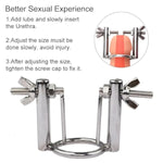 Urethral Dilator Penis Plug Sex Toys For Men,Vice Grip Urethral Stretcher,Male Stainless Steel Sounds Adjustable Stretcher Sm Sexual Tool Urethral Sounding Rods Masturbator