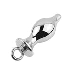 Metal Silver Ring Anal Plug Vestibular Butt Plug Dilator Anal Trainer Toys Sm Anal Plug Sex Tools