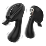 3-In-1 Intelligent Sensory Clitoral Vibrator Sex Toys, Clitoral Stimulator Mini Vibrator With 10 Vibration Modes In Dual Zones, Adult Sex Toys And Game For Women (Black)