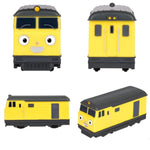 Pull Back Car Train Toy - Titipo And Friends 3 Vehicles Set Christmas Birthday Gifts For Kids And Toddlers Boys And Girls 3 Years And Up (No. 2 Loco, Eric, Xingxing)