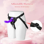 Strap On Dildo Sex Toys: Soft Strap On Harness With 7 Inch Curved Liquid Silicone Dildo Adult Toys For Pegging Play, Wearable Strapon Realistic Anal Dildos For Men Lesbian Couple Sex Toys