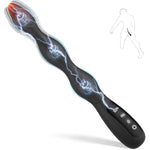 Vibrating Anal Beads Butt Plug Prostate Massager, Estim Anal Vibrators With 5 Electric Shock & 10 Vibrating & 3 Heating Modes, Prostate Stimulator Vibrator Dildo For Men Women Gay