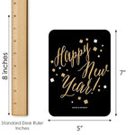 Big Dot of Happiness New Year’s Eve - Gold - Bar Bingo Cards and Markers - New Years Eve Party Bingo Game - Set of 18