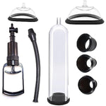 Penis Pump Manual Penis Enlarger & Breast Suckermanual Nipples Suction Cup Vaginal Massage Pumps Toys 2 In 1 (Manometer Free)