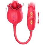 Sex Toys Women Vibrator Dildo: Rose Tongue Licking Vibrator Stimulator | Sex Machine | Vibrating Massager For Women Couples Pleasure