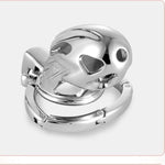 304 Stainless Steel Chastity Cage For Adult Male Chastity Device Sex Toy With Adjustable Cock Ring And Protective Cover, Comfortable & Hygienic (F-075)