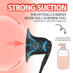 Electric Shock Nipple Suckers Sex Toy Woman Nipples Sucker Clit Vacuum Pump
