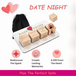 Date Night Dice Board Game Valentine'S Day Gift For Couples, Girlfriend Boyfriend Married Wife Husband, Fun Decision Making Ideas, For Him Her, Wedding, Anniversary, Adult Gag Gifts