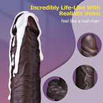 Thrusting Dildo Vibrator, Realistic Dildos For G Spot Anal Stimulation, Strong Suction Cup Silicone Vibrating Dildo Vibrators Adult Toy, Sex Toys For Women Mens, Consoladores Juguetes Sexuales