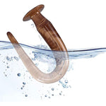 Graduated Anal Plug Soft Butt Plug For G-Spot Stimulation Prostate Massage Luxury Gold Plated Anal Dildo Long Anal Sex Toys For Men Women Beginners Advanced