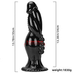 14 Inch Black Dildo Huge Monster Dildo Realistic Anal Dildo Silicone Dildo Thrusting Dildo Suction Cup Dildo Strap on Dildo with Strong Suction Cup for Anal Plug Adult Sex Toys