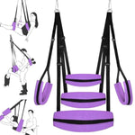 Sex Swing Bdsm Sex Toys For Couples - Enhanced Ceiling & Door Sex Swings With Widened Neck Lumbar Hip Pads, Bondage Restraints Adult Toys With Adjustable Sex Straps, Holds Up To 300 Lbs