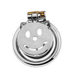 Metal Chastity Cage Penis Male Chastity Devices Lock Design Cage Stainless Steel Cock Cage Bdsm Bondage Sex Toys For Couples Sex (50Mm/1.96In)