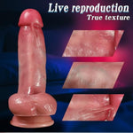 Sex Toys Dildo 8.6 Inch Realistic Silicone Dildo, Safety Material For Clitoral Vagina And Anal Stimulation With Strong Suction Cups, Sex Adult Toys For Women And Couple