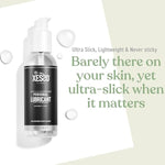 Ultra Slick Silicone-Based Lube 3.38 Fl Oz, Water Resistant, Condom & Latex Safe, Skin Friendly, Discreet Package