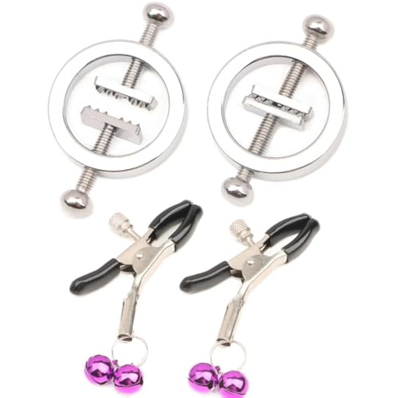 Nipple Clamps Nipple Toys Bdsm Sex Toys Adjustable Weight Nipple Clamps Torture Stimulation For Men Women Couples Sex Pleasure Bondage Nipple Clips For Adult Play